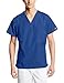Cherokee Women and Men V-Neck Scrub Top with 3 Pockets 4876, M, Galaxy Blue00P, M Petite, Orchid
