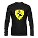 ferrari For 2016 Mens Printed Long Sleeve tops t shirts