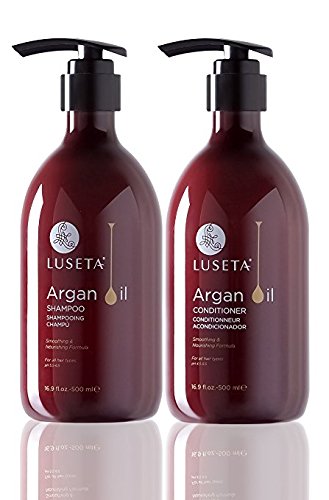 Luseta Argan Oil Moisture Repair Shampoo and Conditioner Set