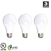 Xtricity 12V A19 Low Voltage LED Bulb, 10W, (60W Equivalent), 3000K Soft White Bulb, 800 Lumens, E26 Medium Base, RV Marine Boat Lighting, UL Listed, (3 Pack)