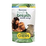 Tropiclean Fresh Breath Pet Chews, 6 Ounce Bag