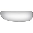WLLW Mirror Glass Replacement for Ford E150/250/350/F250/F350/F450 Driver Side -Lower Convex