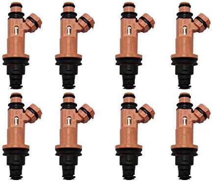 Isbotop 8pcs Fuel Injectors 23250-50030 FOR LS400 LS430 SC430 GS430 4.0 4.3L V8 01-06