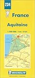 Michelin Aquitaine, France Map No. 234 (Michelin Maps & Atlases) by 