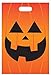 JOYIN 72 Pcs Halloween Pumpkin Goodie Bags for Kids Trick-or-Treat, Halloween Trick or Treat Bags Plastic Pumpkin Candy Bags for Halloween Party Favors Party Supplies, Halloween Treats