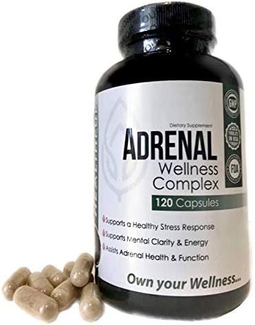 Ashwagandha Wellness Complex - Designed to Support a Healthy Stress Response, Mental Clarity, Energy, Focus and Adrenal Fatigue