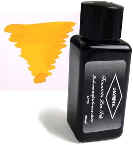 Diamine Refills Sunshine Yellow 30mL Bottled Ink - DM-3027