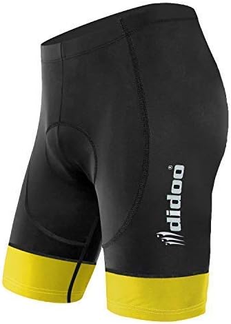 cycling compression shorts men's Lycra Coolmax Padded Bike Gear Anti-Slip Silicone Leg Grip