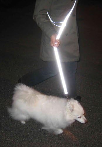 Vedante Super Reflective 6-Foot Dog Leash (Silver)