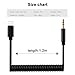 Spring Aux Cord Cable for Car for iPhone 8 /iPhone 7 Lightning to 3.5mm Headphone Jack Coiled Audio Cable Adapter iPhone X / 8 Plus /7/7 Plus,iPod,Home Stereo,Hi-Fi,Headphones,Speaker(Support iOS 11)