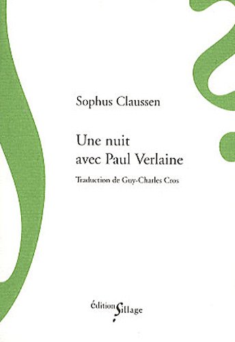 Une  nuit avec Paul Verlaine