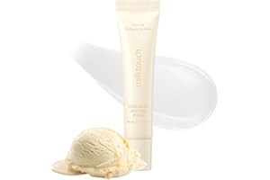 milktouch Vegan Glow Up Collagen Lip Balm–Hydrating Lip Care with Collagen, Peptide, PDRN, Cica & Shea Butter for Dry Lips Repair, Anti-Aging, Non-Sticky Moisturizer for Fuller Lips(15g) #Vanilla Cake