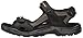 ECCO Men's Yucatan Sport Sandal, Black/Mole/Black Oil Nubuck, 11-11.5