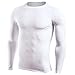 Jiayiqi Mens Compression Baselayer Long Sleeved Top Sport Fast Dry Shirts