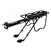 Arltb Aluminum Alloy Bike Carrier Rack Adjustable 110 Lbs Capacity Bicycle Accessories Cargo Rack for Mountain Bike Road Bike Garage