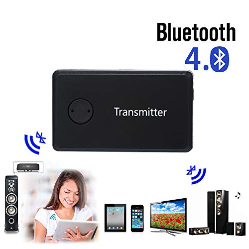 Wireless Bluetooth 4.1 Audio Transmitter Splitter Receiver Multi-Point Music Adapter by Sacow - Thumbnail 4