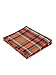 Spring Fever Large Tartan Plaid Cashmere Feel Soft Cozy Warm Lightweight Blanket Scarf Wrap Shawl Orange