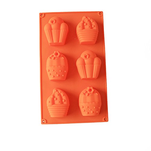 X-Haibei Ice Cream Cone Cake Soap Chocolate Crayon Jello Silicone Mold Baking Pan
