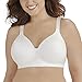 Vanity Fair Women's Beauty Back Full Figure Wirefree Bra 71380, Star White, 42B