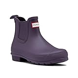 Womens Hunter Original Chelsea Wellingtons Waterproof Rain Ankle Boots