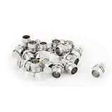 uxcell 20 Pcs Copper 5mm Light Emitting Diode LED Holder Mount Panel Display