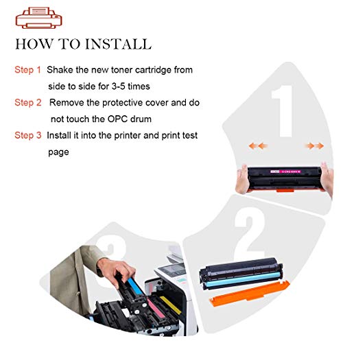 ASEKER Compatible Toner Cartridge for RICOH SP C250 C250DN C250E C250SF C250SFw C261SFN C261SFNW C261DNW High Yield Printers 2300 Pages 407539 407540 407541 407541 407544 2 2 (BK/C/M/Y