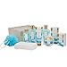 Spa Luxetique Spa Gift Basket with Refreshing Ocean Essential Oils, Premium10pc Gift Baskets for Women, Decorative Box with Ribbon, Spa Gift Set Includes Shower Gel, Body Butter, Hand Soap & More!