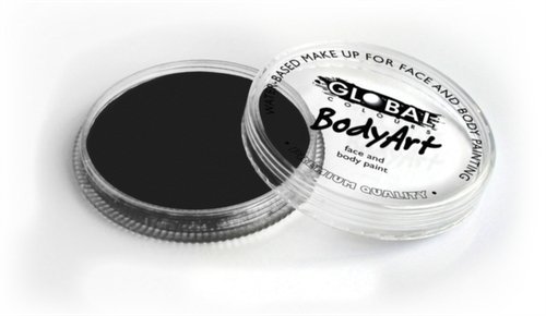 Global Body Art Water Based Face Paint - Standard Black 32gr