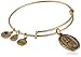Alex and Ani Pineapple II Expandable Rafaelian Gold Bangle Bracelet