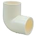 NIBCO 4707 Series CPVC Pipe Fitting, 90 Degree Elbow, 1/2" Slip primary
