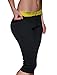 IFLOVE Women's Body Shaper Sauna Slimming Pants Hot Thermo Neoprene High Waist Fat Burning Sweat Capris Workout Shapers for Weight Loss M