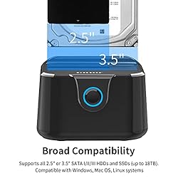 GODO Single Hard Drive Docking Station USB 3.0 to