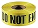 Empire Level 77-1006 Barricade CAUTION DO NOT ENTER Tape, Yellow with Black Ink, 1000-Feet by 3-Inch