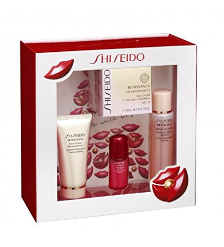 SHISEIDO BENEFIANCE WR 24 DAY CREAM 50 ML + ESPUMA 50 ML + LOCION 75 ML + ULTIMUNE 10 ML SET REGALO