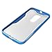 Moto X Case, SUPCASE [Unicorn Beetle Series] for All New Motorola Moto X (2nd Gen.) Phone 2014 Release, Premium Hybrid Bumper Case (Frost Clear/Blue) - Not Fit Moto X Phone (1st Gen.) 2013 Release