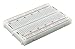 BB400 Solderless Plug-in BreadBoard, 400 tie-Points, 4 Power Rails, with Metal Backing Plate, 3.3 x 2.2 x 0.3in (84 x 55 x 9mm)
