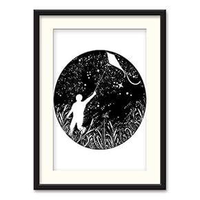 Black Paper Framed Canvas Wall Art for Living Room, Bedroom Black and White City Map Canvas Prints for Home Decoration Ready to Hanging - 23x31 inches