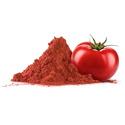 Tomato Powder - 1 lb (16 oz) - Pure, Fine Ground, Dehydrated, Gluten Free, Non-GMO, 100% Vegan, No Preservatives or Additives in Eco-Friendly Packaging Bulk Pack