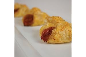 APPETIZERSUSA Reuben Puffs - Gourmet Frozen Beef Appetizers (45 Piece Tray)