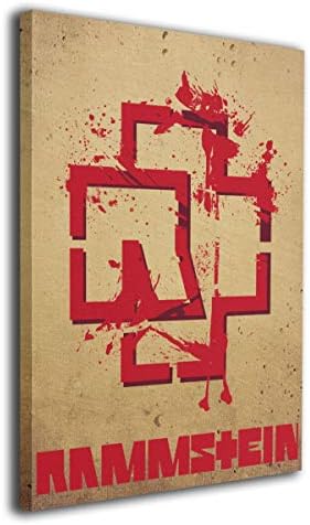 Rammstein Wall Art Decor Poster Artworks Paintings Prints On Canvas Without Frame For Home Decorations Wall Decor 16x20Inch