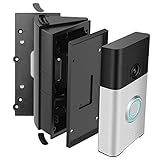 Adjustable Campatible Ring Doorbell Angle Mount，30 to 55 Degree Replacement Angle Bracker Plate Wedge Kit For Ring Video Doorbell 1st 2nd
