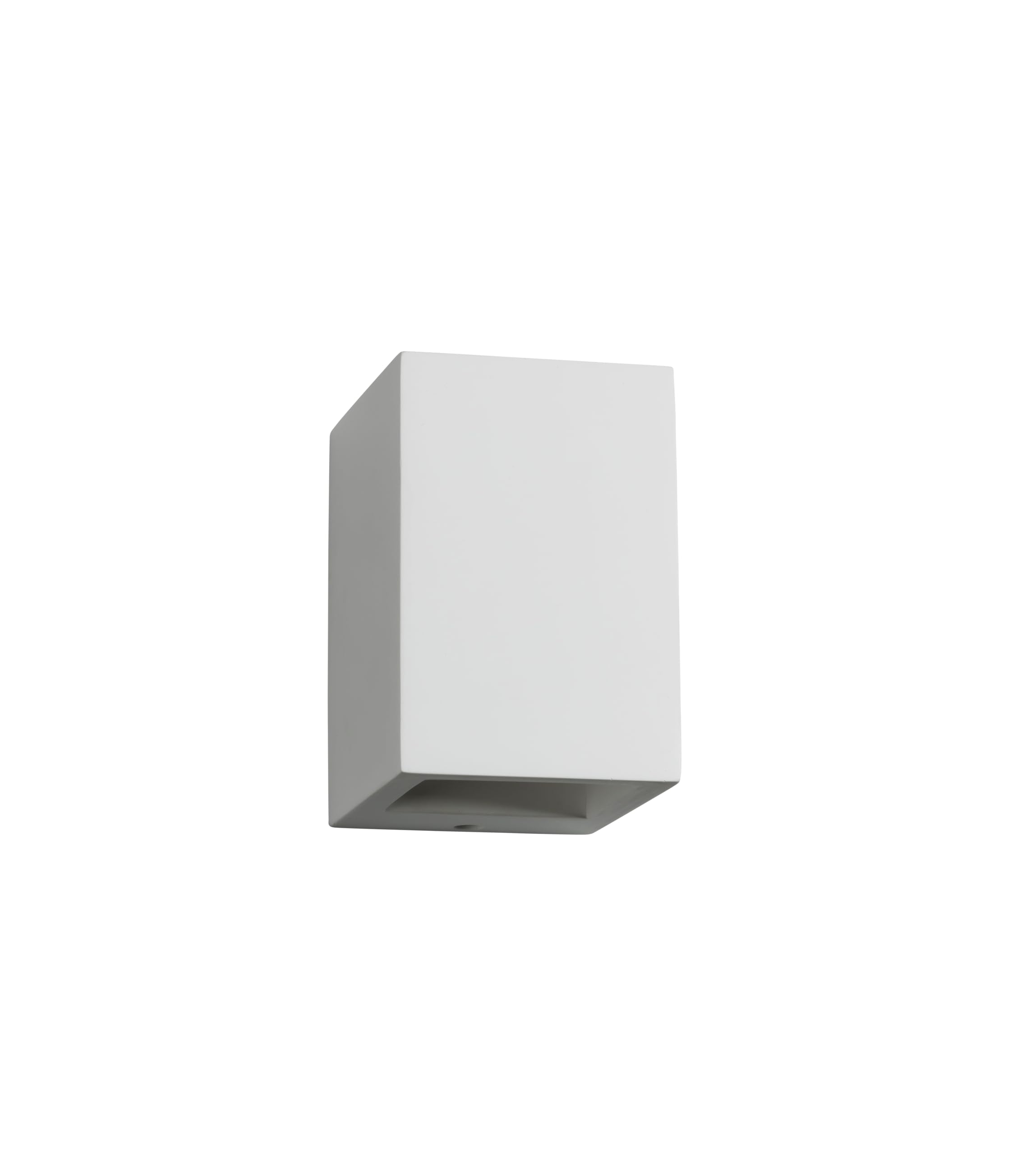 Knightsbridge Plaster Wall Light, White