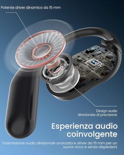 AI Simultaneous Translation Headphones, Translation Earphones for Business Travel | Bluetooth 5.4 Instant Translator Earphones with 144 Languages, Translation Earphones with 4 Modes
