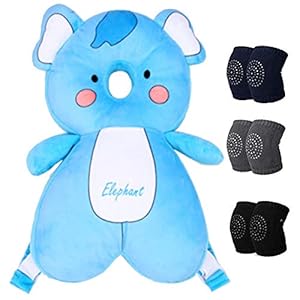 baby head protector Baby Helmet for Crawling Walking ,Baby Knee Pads for Crawling Baby Toddlers Head Protective Baby…