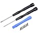 Mudder Open Shell Tools Torx T8H T6 Screwdriver and T8 Screws with Prying Repair Tool for Xbox 360 Xbox One Controller, 10 Pieces