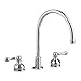 American Standard 7230.000.002 Amarilis Heritage Gooseneck Kitchen Faucet, Polished Chrome (Handles Not Included)