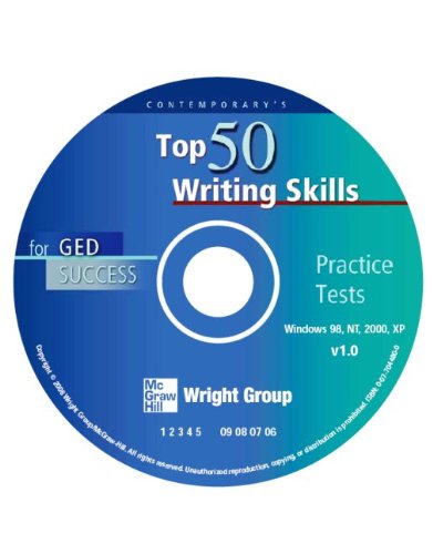 Top 50 Writing Skills for GED Success, CD-ROM Only (GED Calculators)