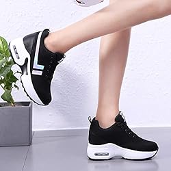 AONEGOLD Women's Platform Sneakers Wedges High Top
