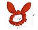 stbeyond 8 Pack Solid Color Rabbit Ears Scrunchy Rabbit Ear Hair Bands Bow Ties Ponytail Holder Elastic Cotton stretch Hair Ties - Cotton Fabric Hair Accessories For Women or Girls