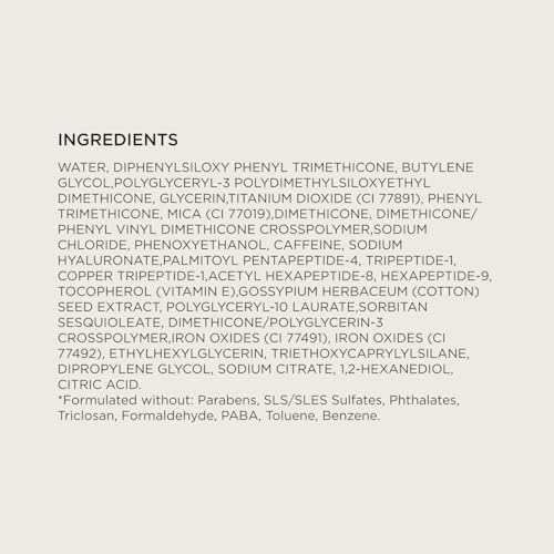 Colleen Rothschild Illuminating Tinted Eye Cream - Instant Brightening Under Anti Dark Circles Treatment with Hyaluronic Acid, Caffeine & Peptides